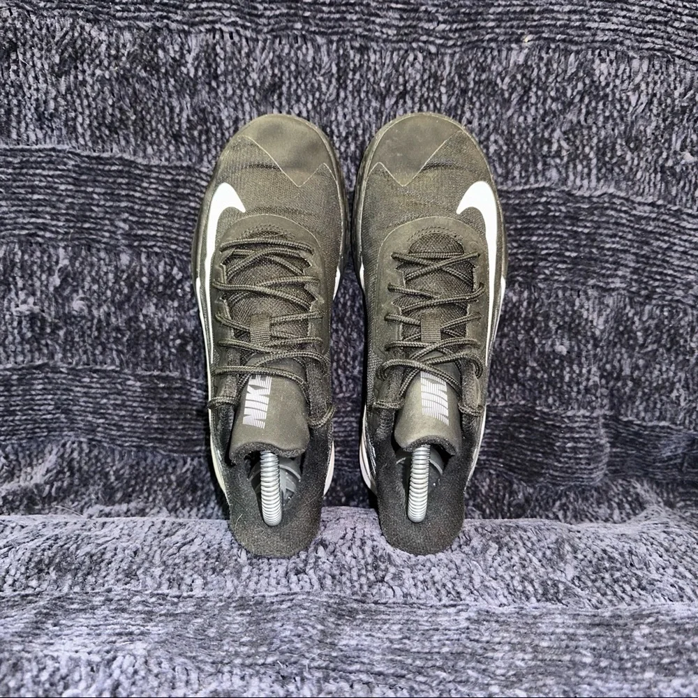 Nike Precision IV Black White Basketball Shoes Men's/Youth 5 or Women's 6.5 - Picture 6 of 8